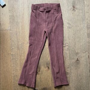 VGUC ZARA size 4 toddler Brown leggings